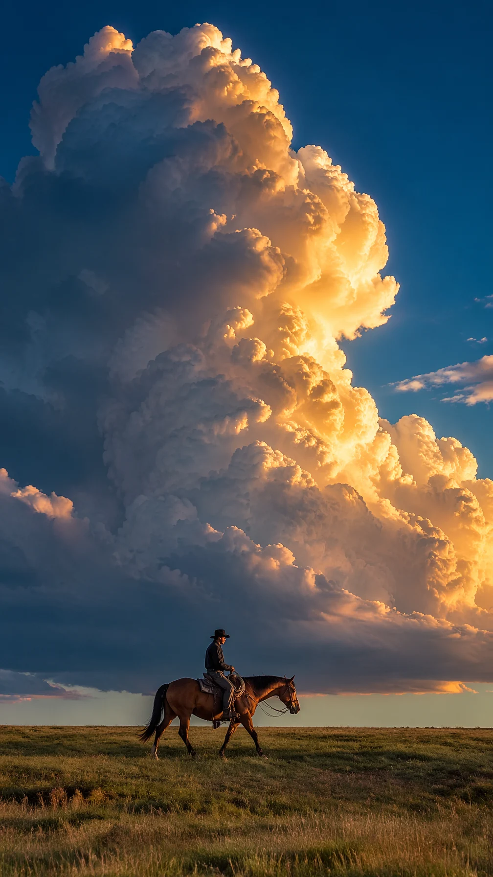 Cowboy Golden Hour Cloud