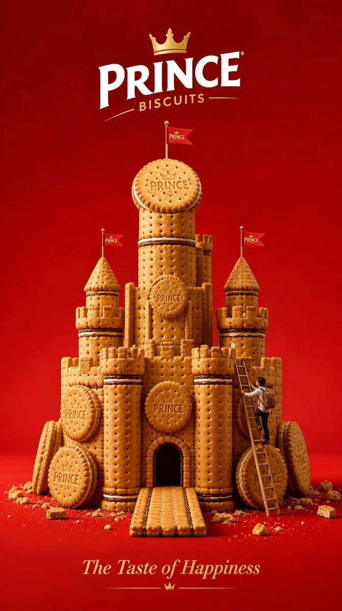 Biscuit Castle Luxury Ad