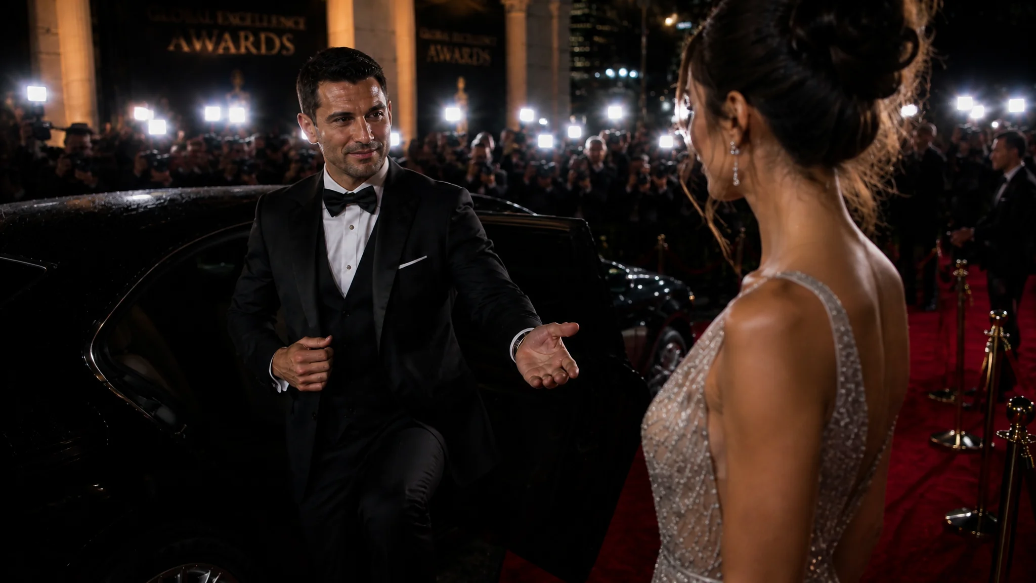 Luxury Red Carpet Moment