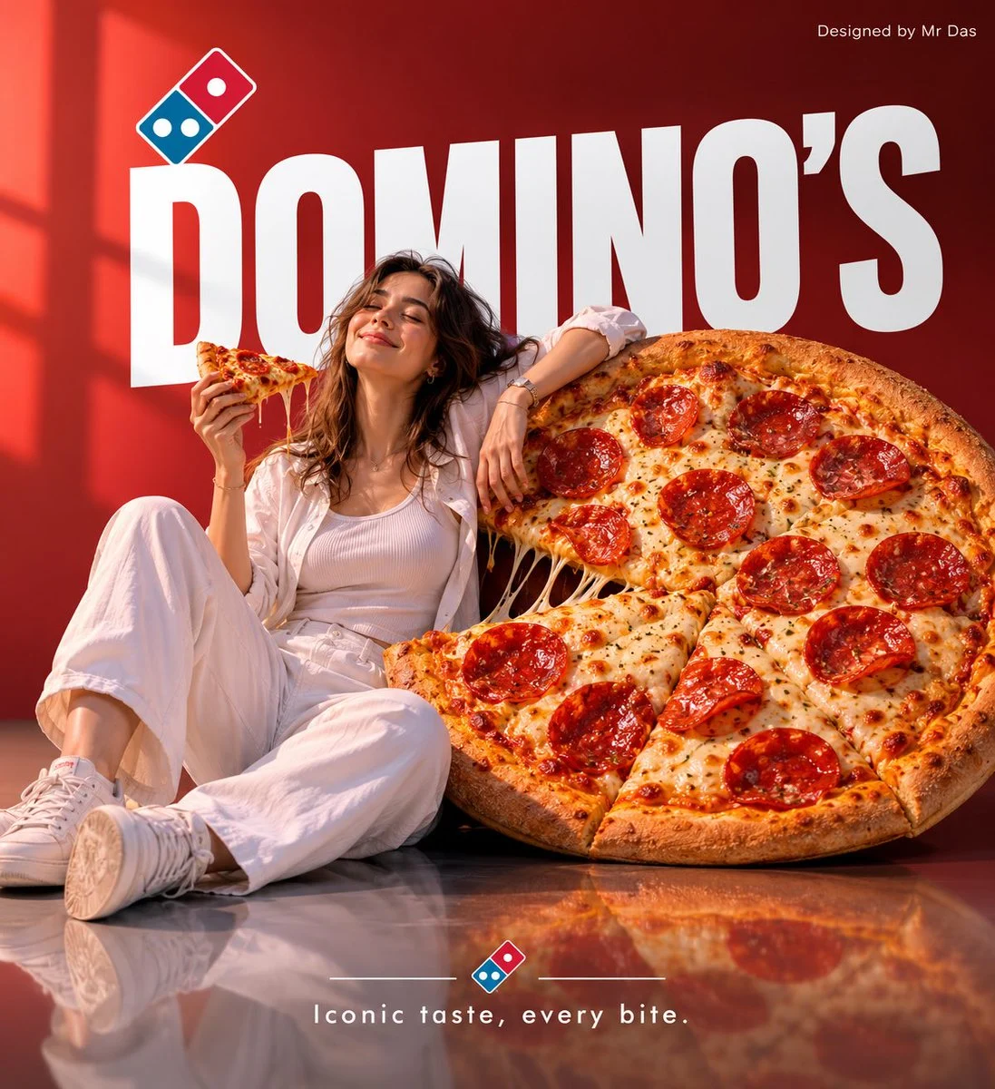 Domino's Giant Pizza Ad