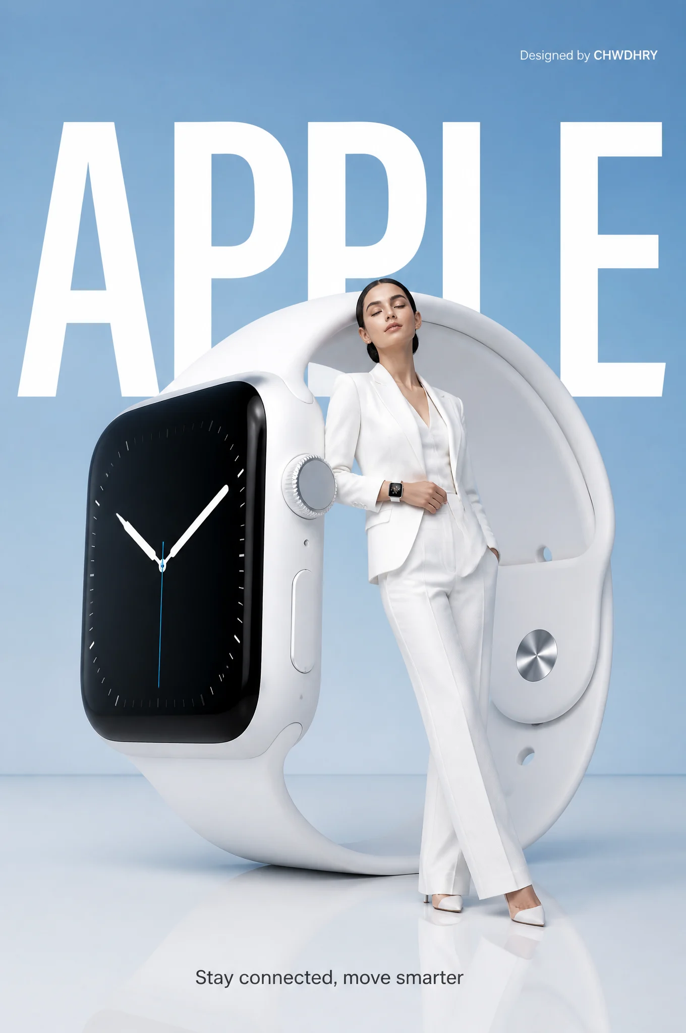 Smartwatch Editorial Ad