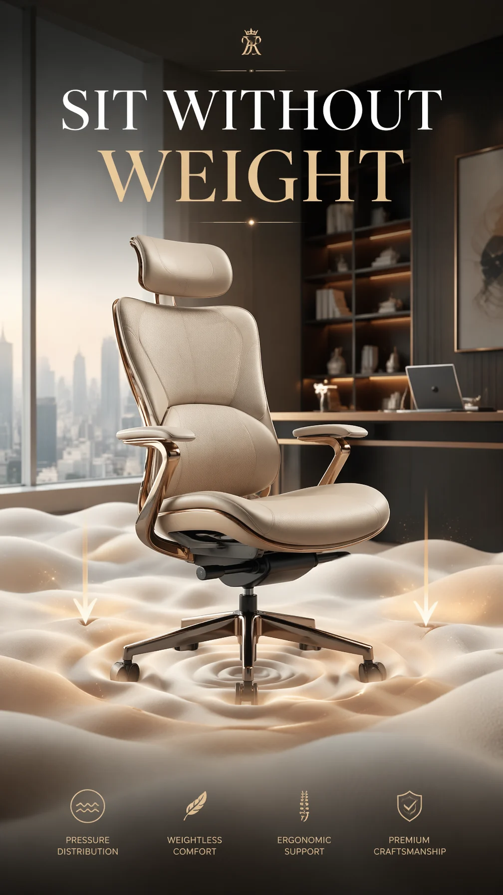 Floating Luxury Office Chair