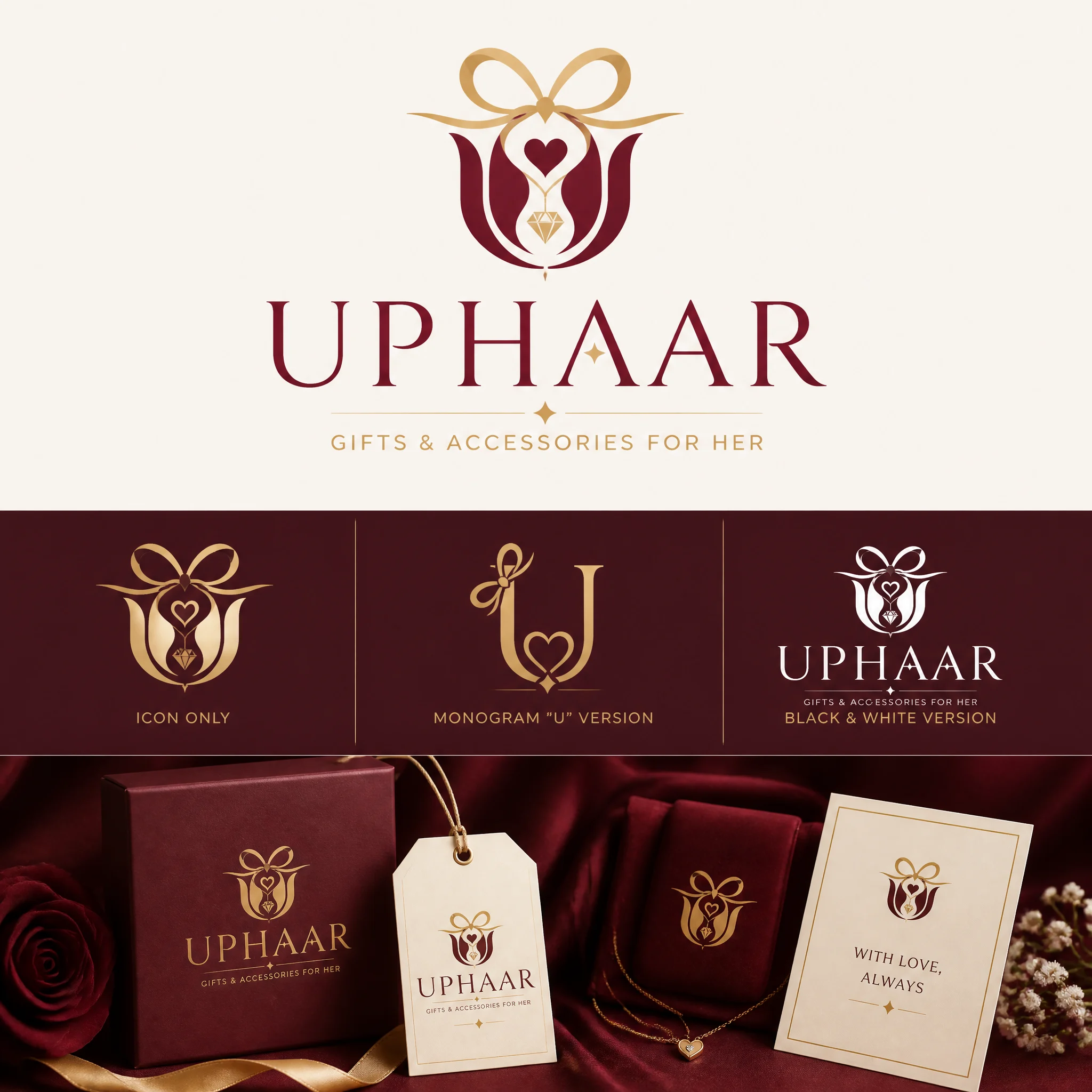 Luxury Women's Gift Logo