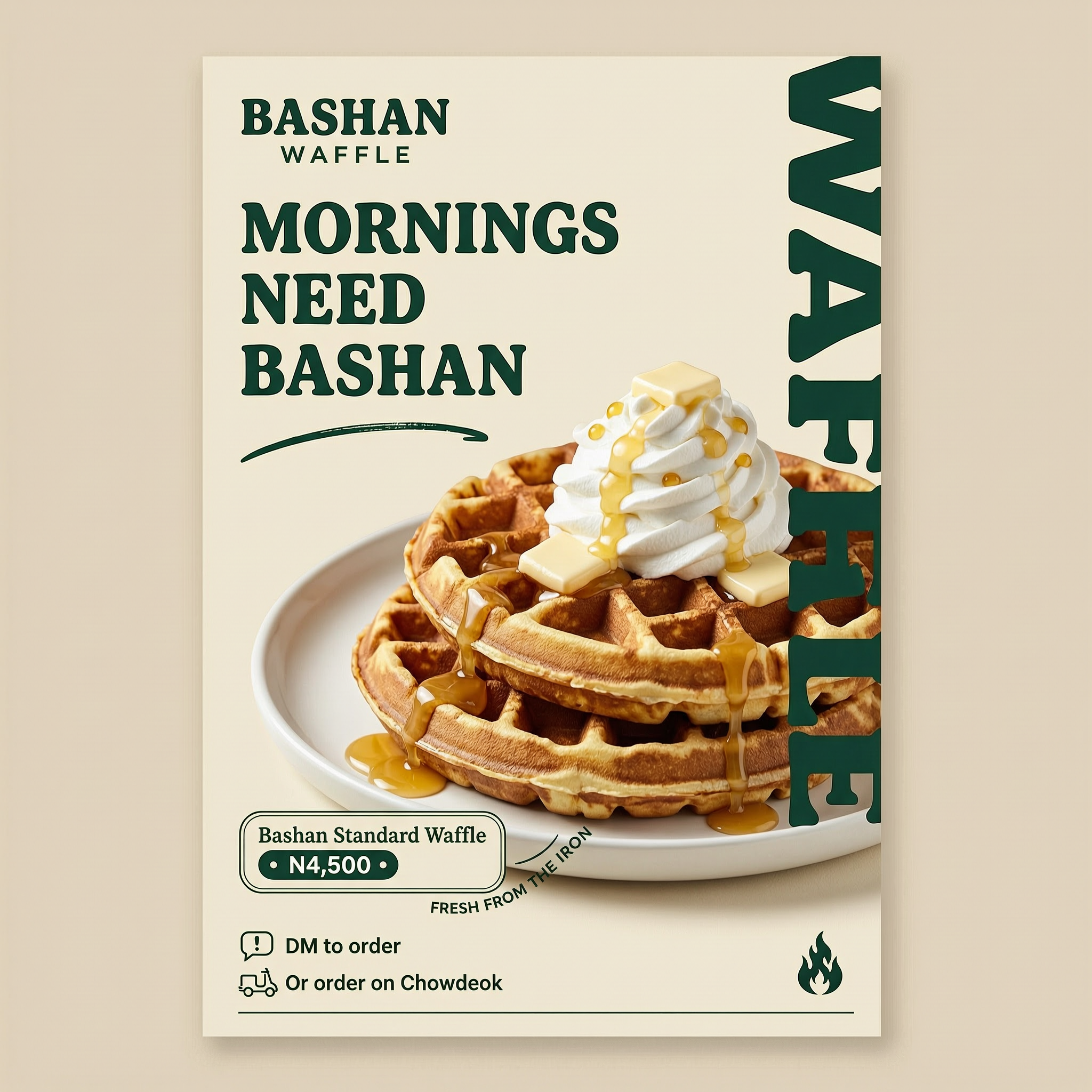 Bashan华夫海报